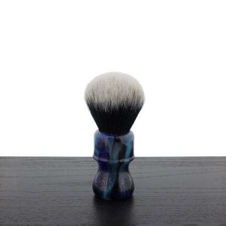 Yaqi R210302 Everst White Marble Synthetic Brush - West Coast Shaving